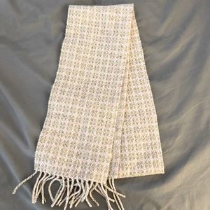 Pink Burberry Cashmere Scarf